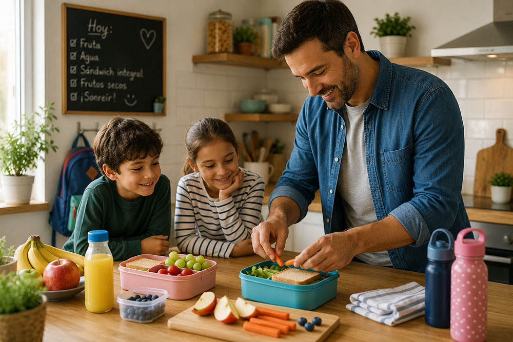 Los mejores desayunos saludables para llevar al colegio