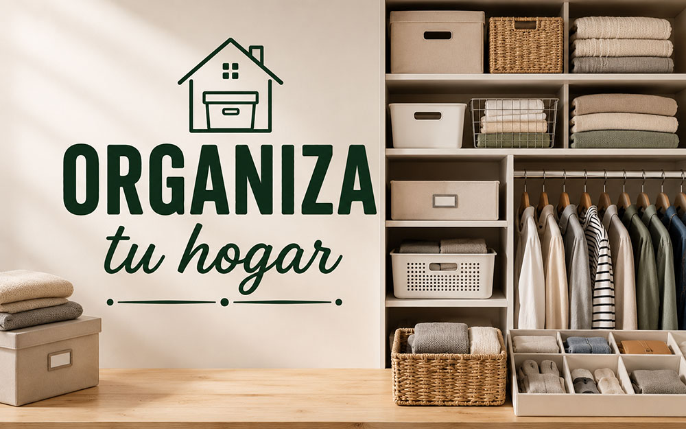 Organiza tu hogar