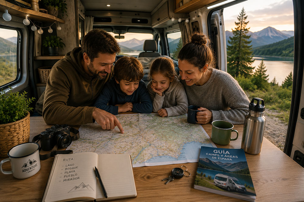 organizar el viaje en camper