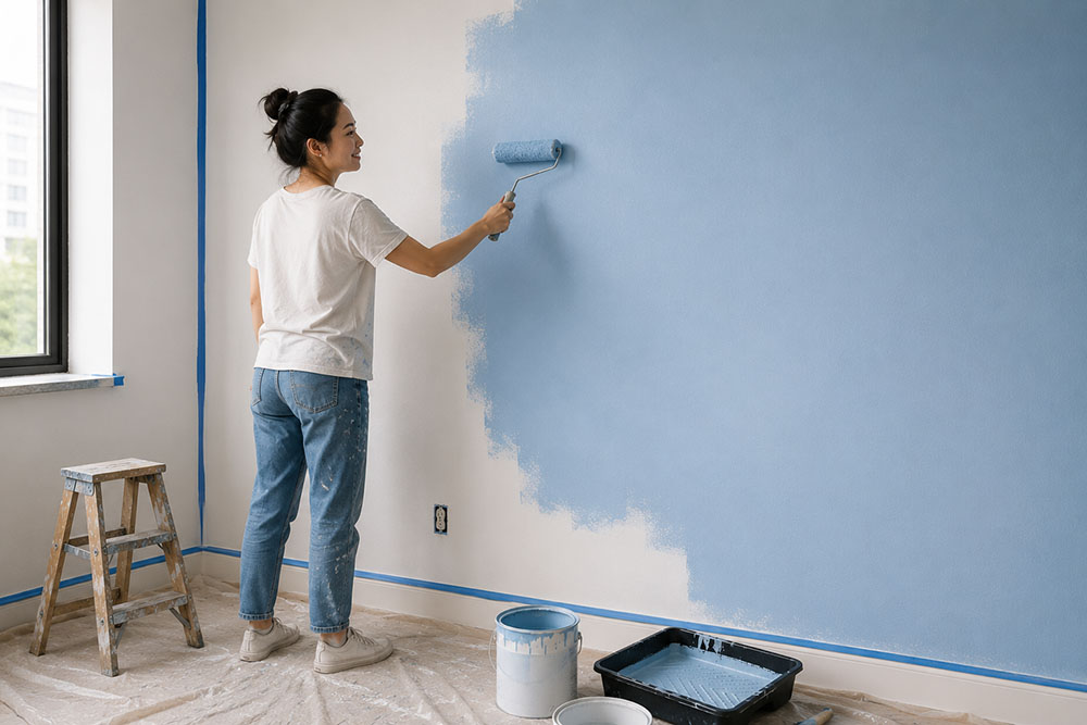 pintar una habitación