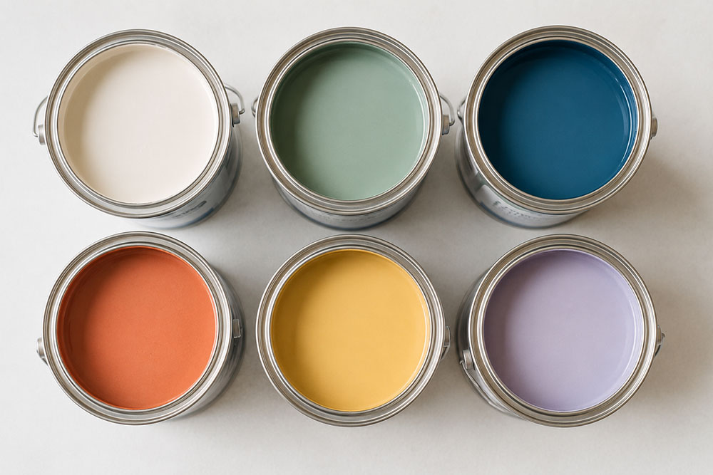 pinturas de colores