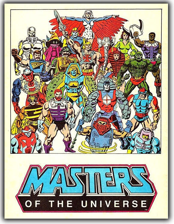 poster metal masters universo