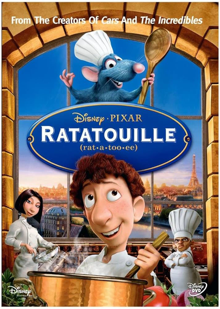 peliculas parecidas a ratatouille