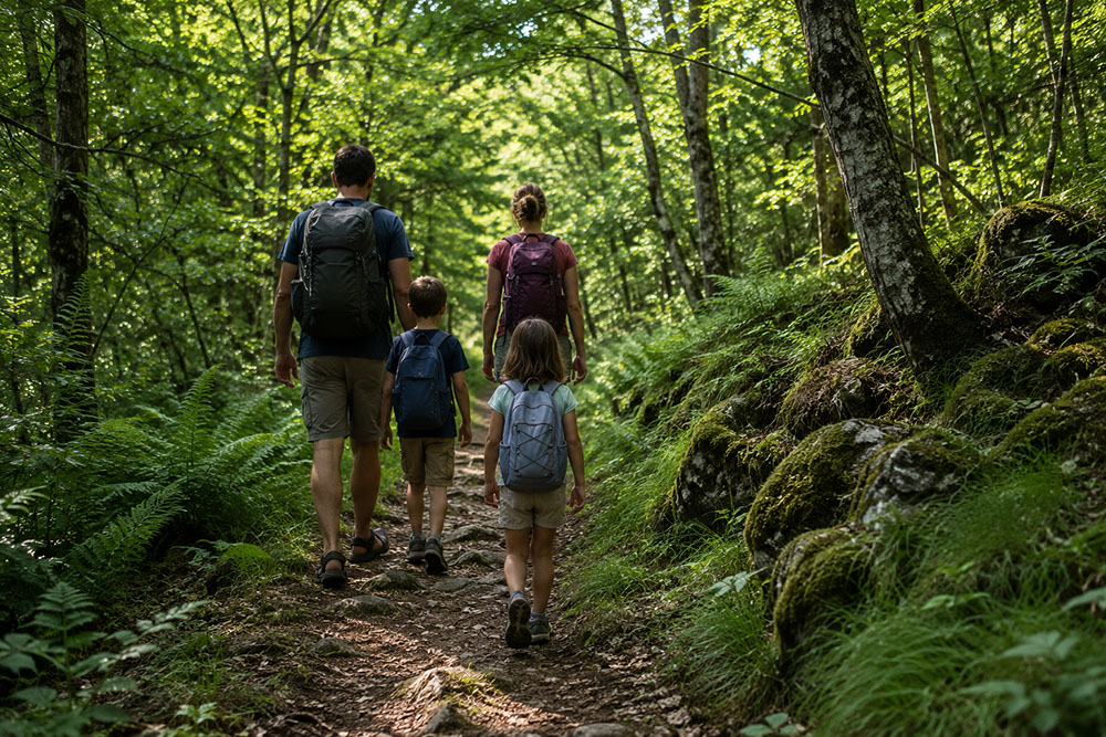 disfrutar de la naturaleza sin dejar rastro
