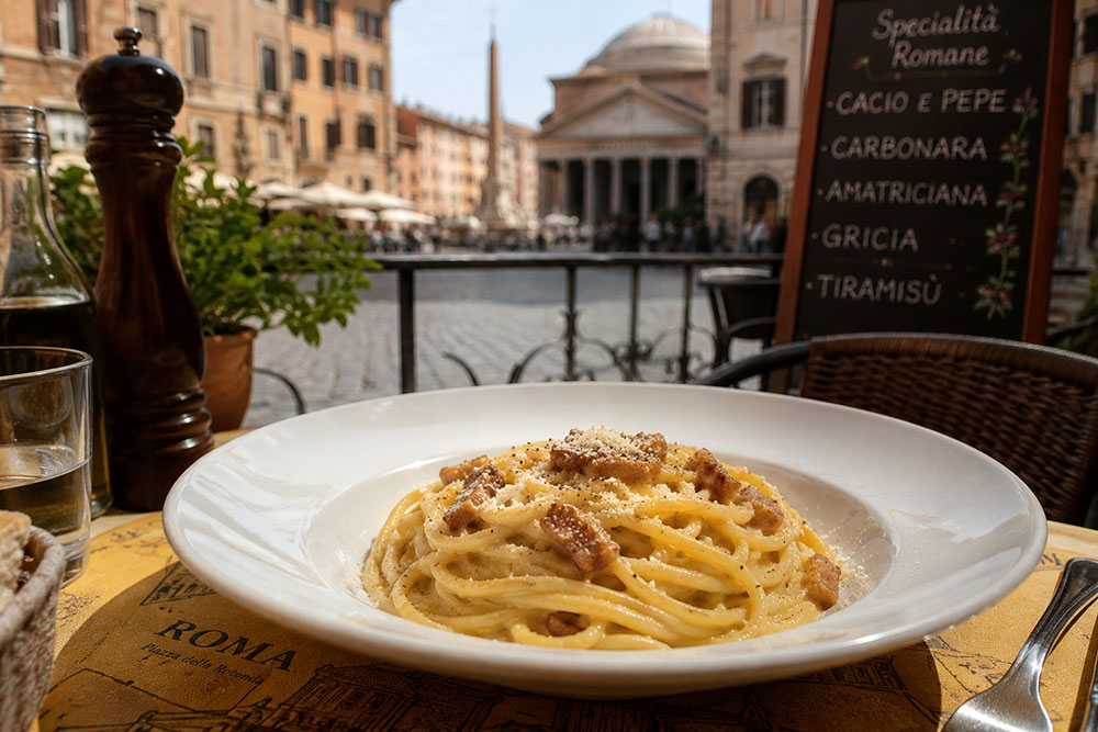 espaguetis carbonara