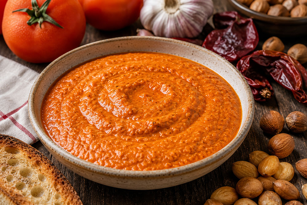 Salsa romesco casera