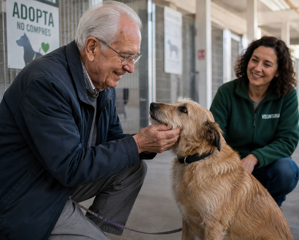 adopción de un perro