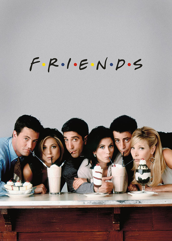 cartel de la serie friends