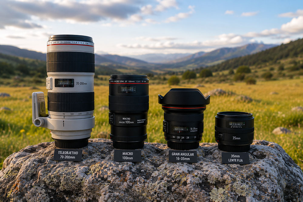 Tipos de objetivos fotográficos