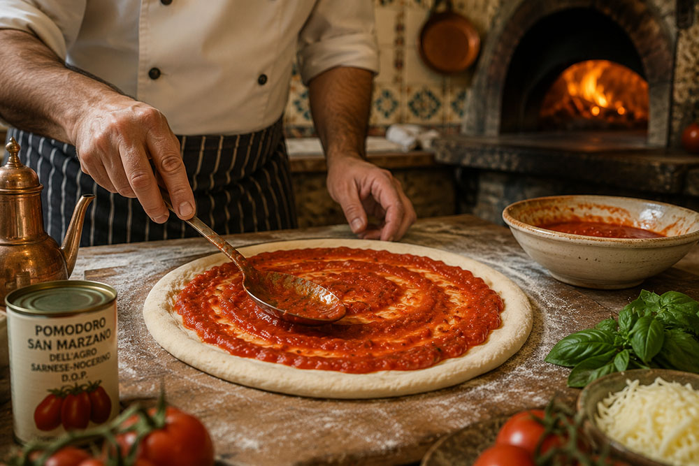 tomate casero para pizza