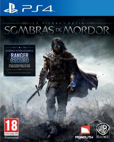 videojuego las sombras de mordor