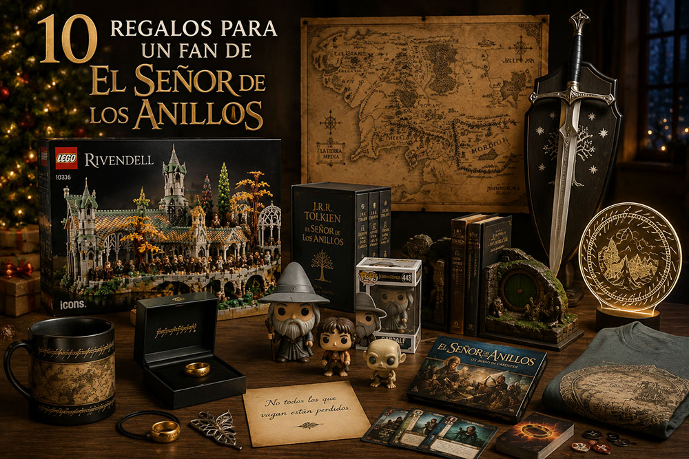 regalos de Navidad para un fan de El Señor de los Anillos