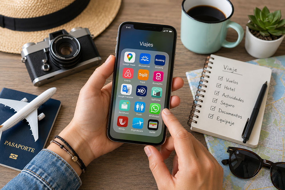 Las 15 mejores apps para organizar un viaje
