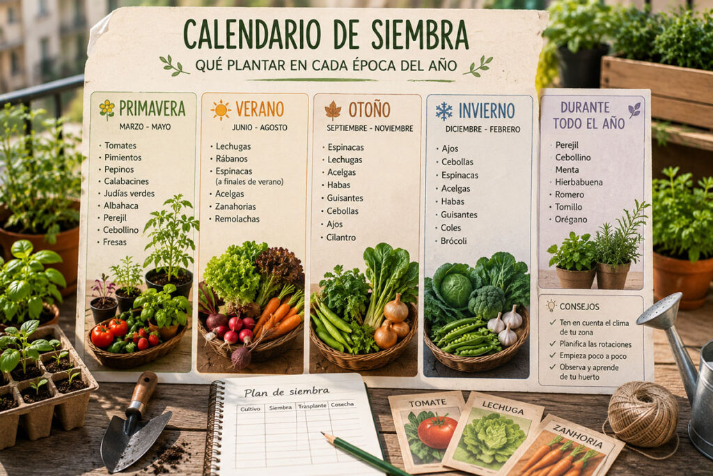 Calendario de siembra