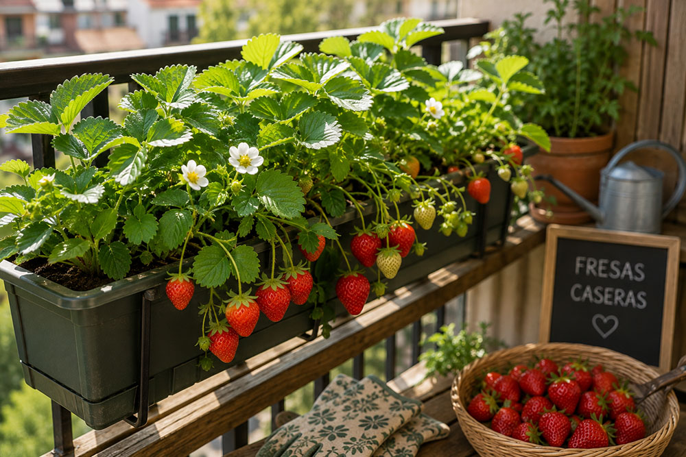 Cómo cultivar fresas en casa