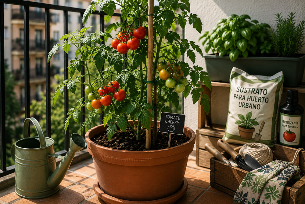 Cómo cultivar tomates en maceta paso a paso