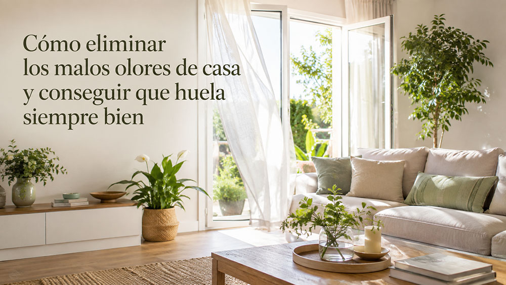Cómo eliminar los malos olores de casa