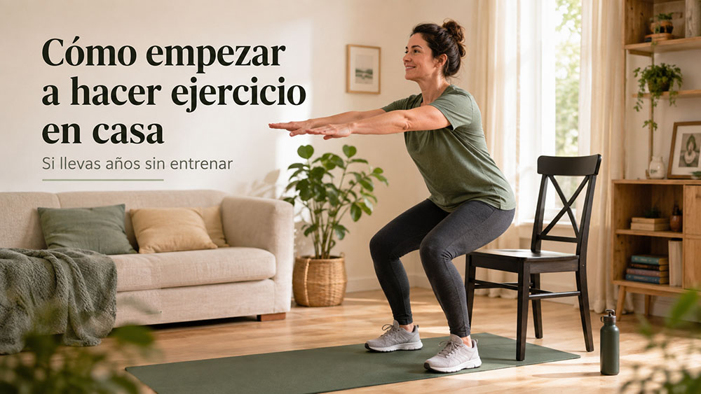 Cómo empezar a hacer ejercicio en casa