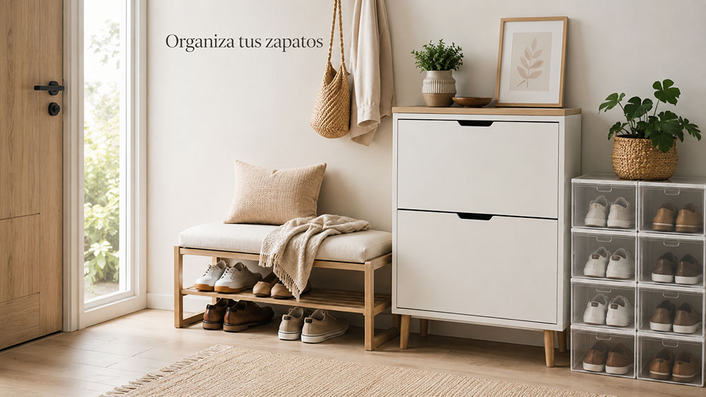 Cómo organizar los zapatos