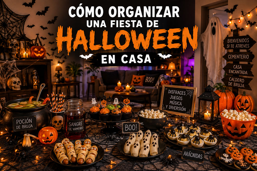 Cómo organizar una fiesta de Halloween en casa