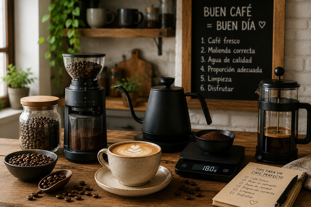 Cómo preparar un café perfecto en casa