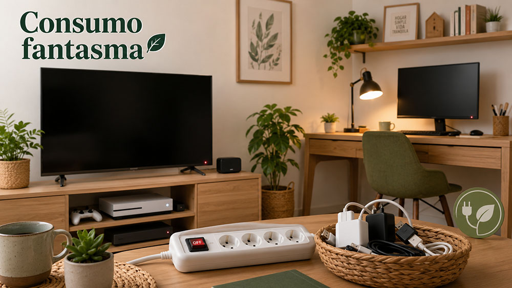 Cómo reducir el consumo fantasma de electricidad en casa