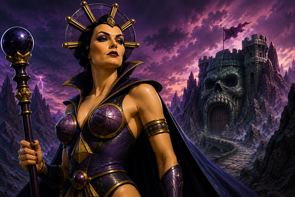 Evil-Lyn hechicera masters del universo