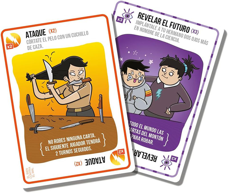 Exploding Kittens: El Bien contra el Mal