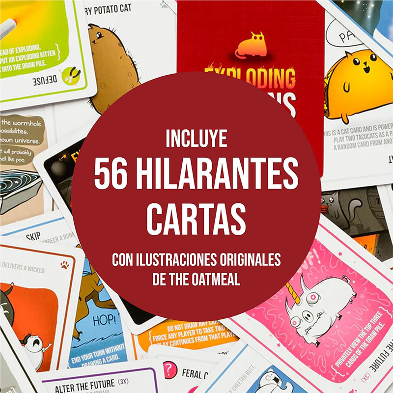 Exploding Kittens juego de mesa