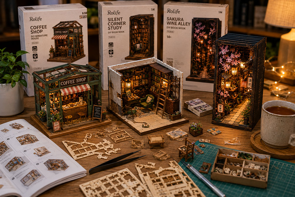 Kits de miniaturas para adultos