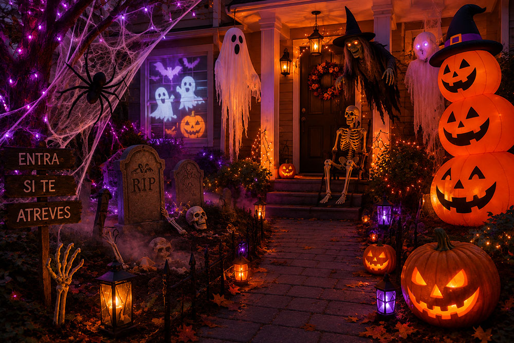 Las mejores decoraciones de Halloween para exterior