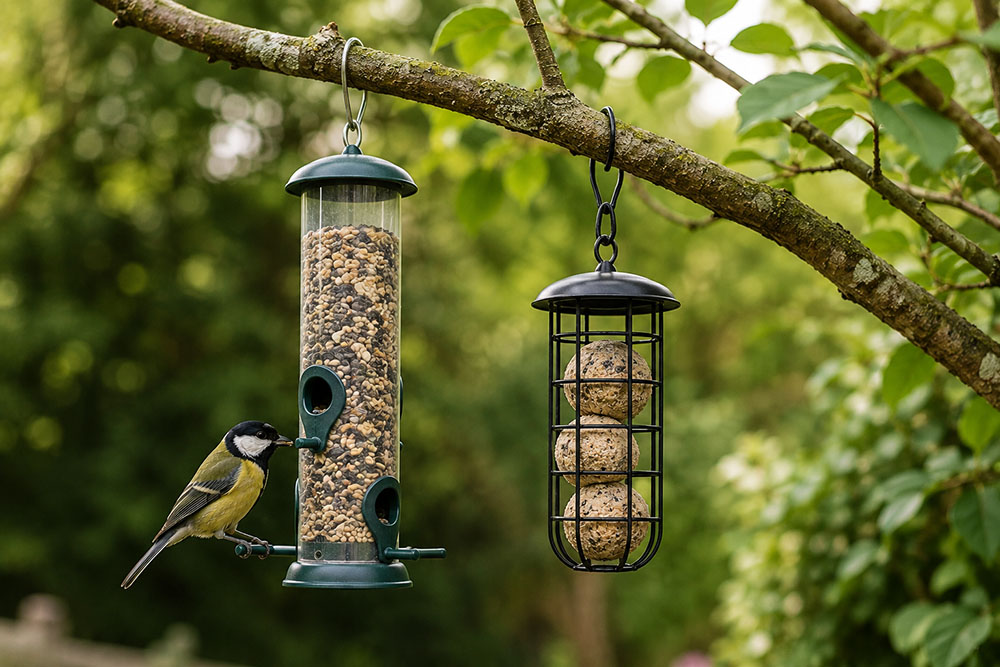 Los mejores comederos para pájaros