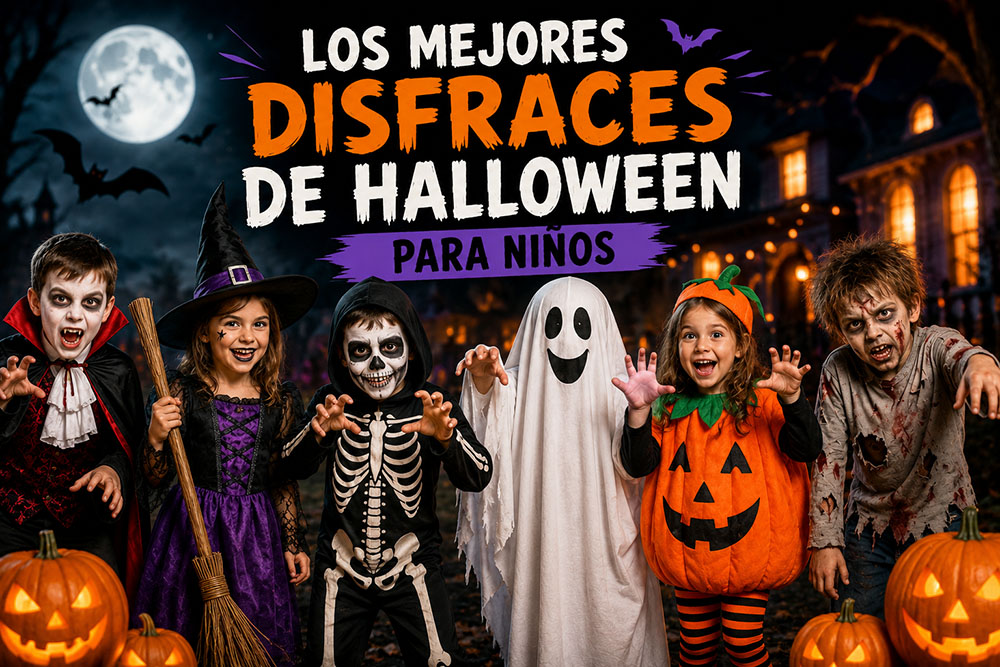Los mejores disfraces de Halloween para niños