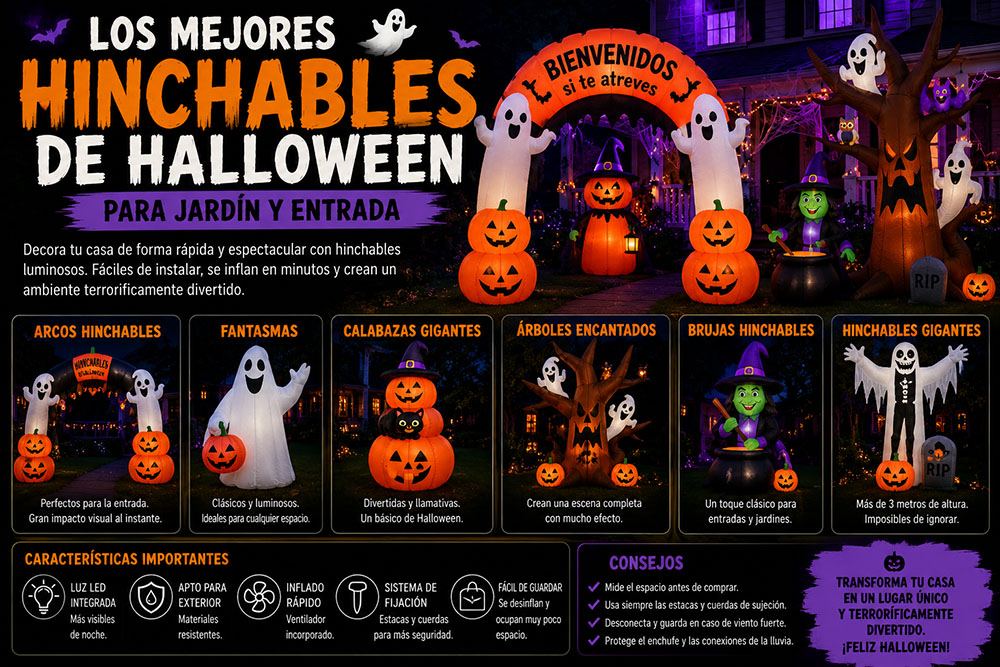 Los mejores hinchables de Halloween