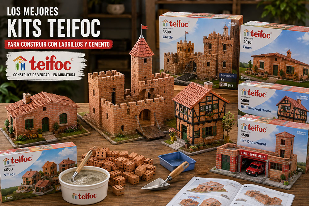 Los mejores kits Teifoc para construir con ladrillos y cemento