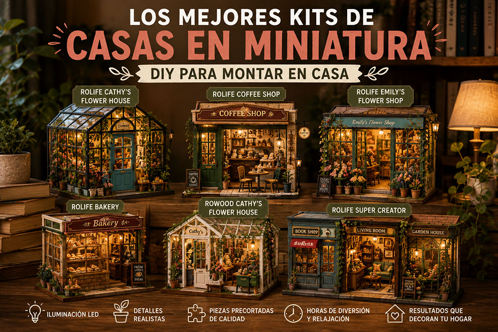 Los mejores kits de casas en miniatura DIY