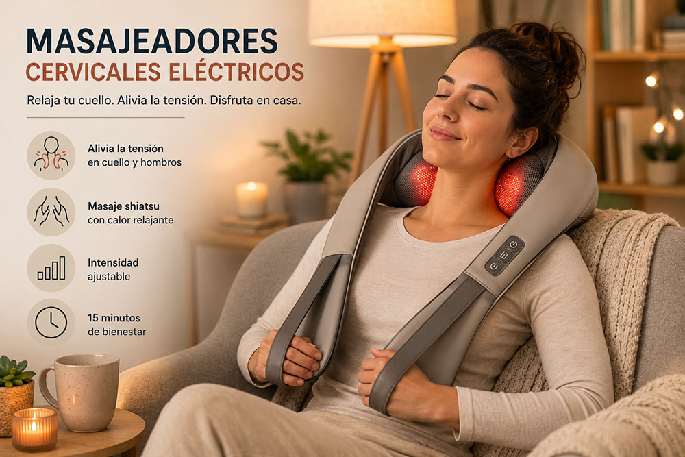 Masajeadores cervicales eléctricos
