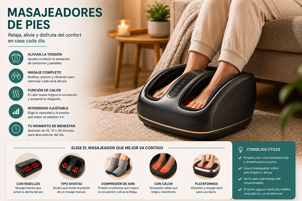 Masajeadores de pies