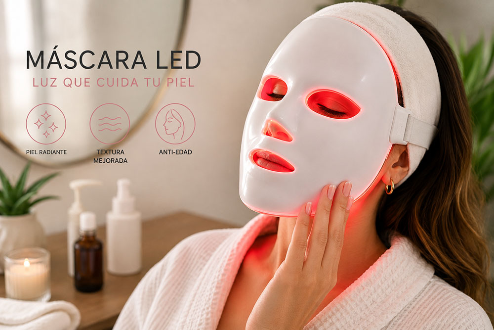 Máscara LED facial