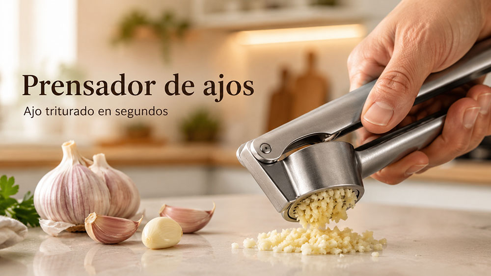 Prensador de ajos