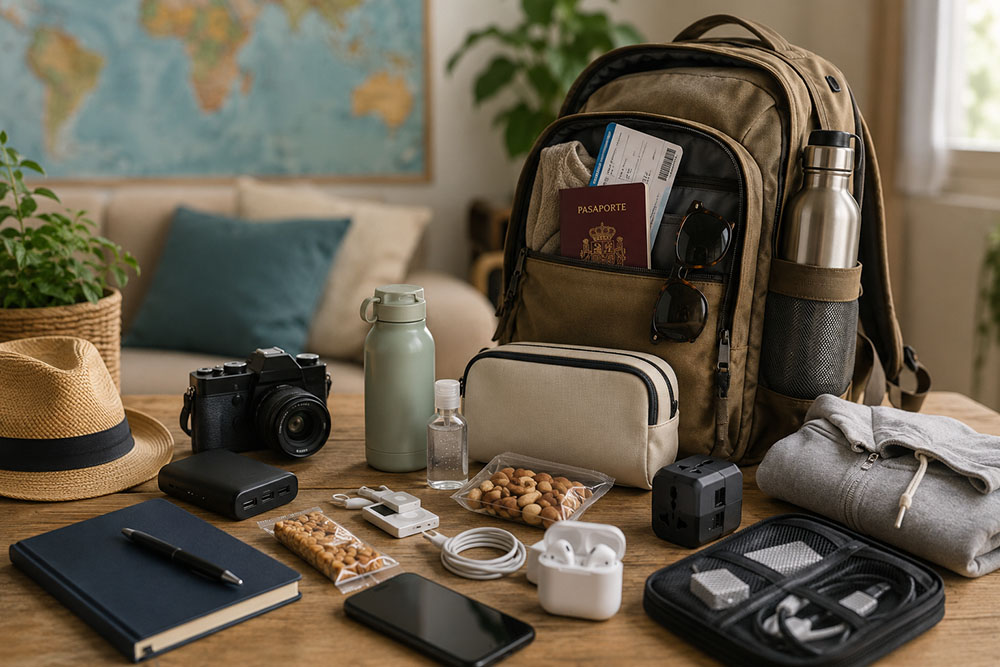 Qué llevar siempre en la mochila cuando viajas