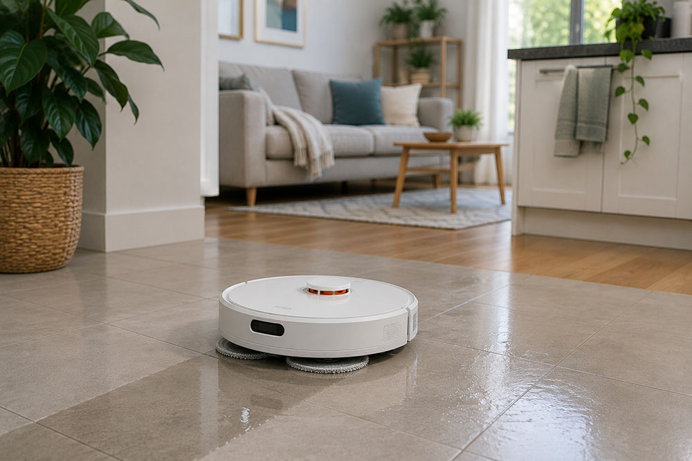 Robot aspirador con fregado