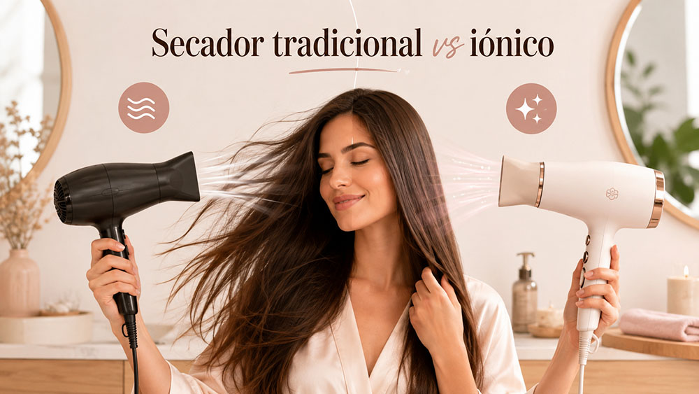 Secador tradicional o secador iónico