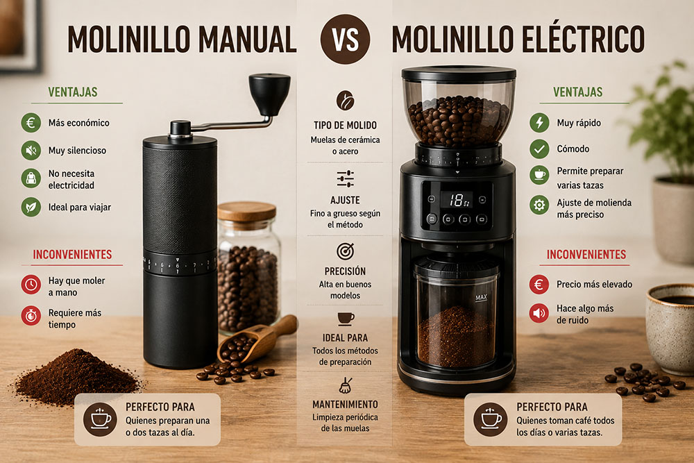 Vale la pena comprar un molinillo de café