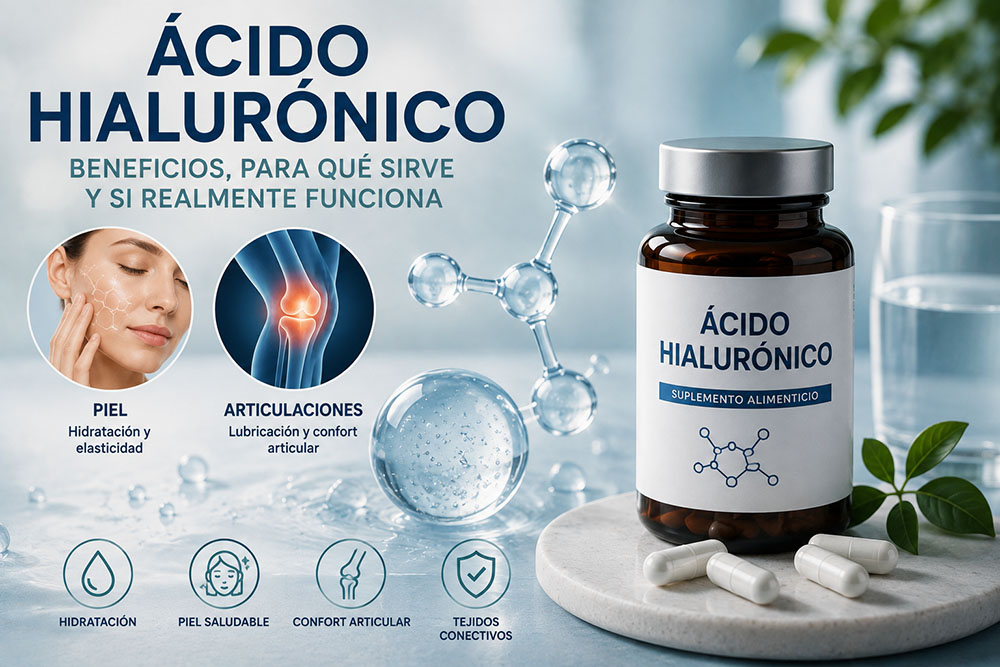 Ácido hialurónico: beneficios, para qué sirve y si funciona como suplemento