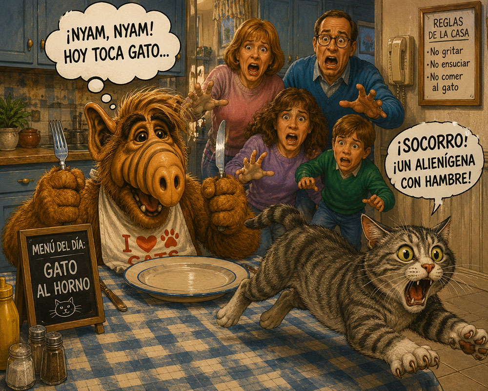 ALF: el extraterrestre de Melmac