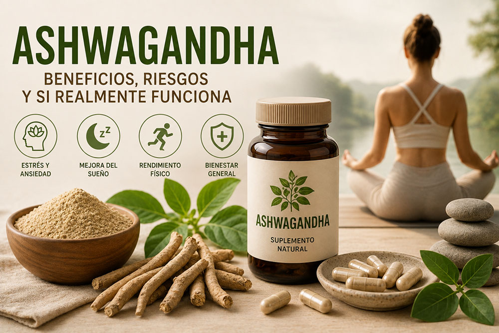 Ashwagandha: beneficios, riesgos y si realmente funciona