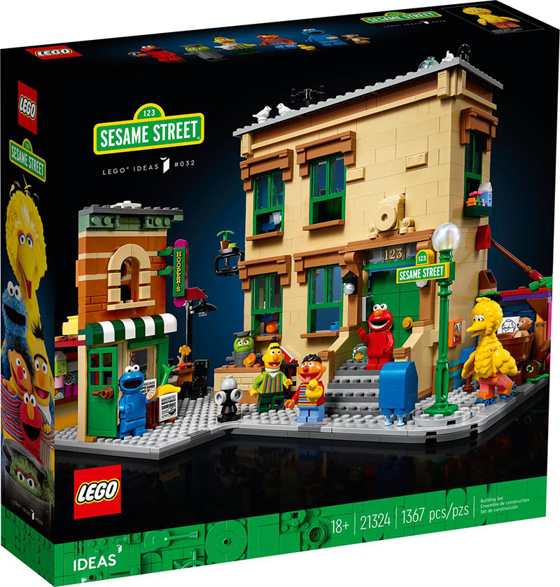 LEGO Barrio Sésamo - 123 Sesame Street 21324
