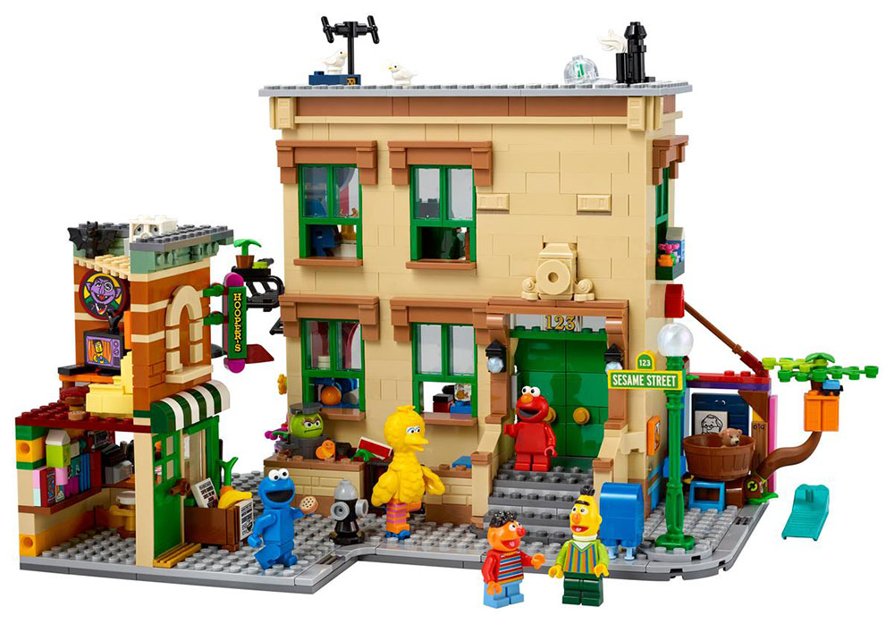 LEGO Barrio Sésamo - 123 Sesame Street 21324