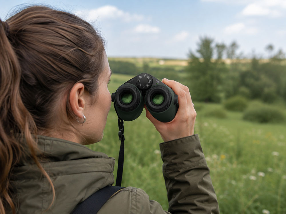 Swarovski AX Visio 10x32: prismáticos inteligentes para identificar aves